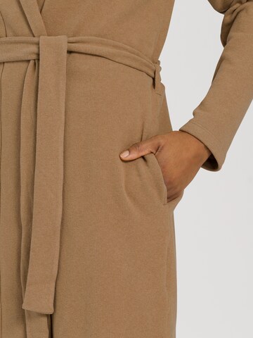 Hanro Knit Cardigan 'Easywear' in Brown