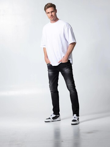 YVZ Denim Slim fit Jeans 'Taurus' in Black