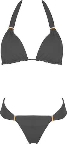 SEA ME SWIM Bikini 'CANCUN' in Black: front