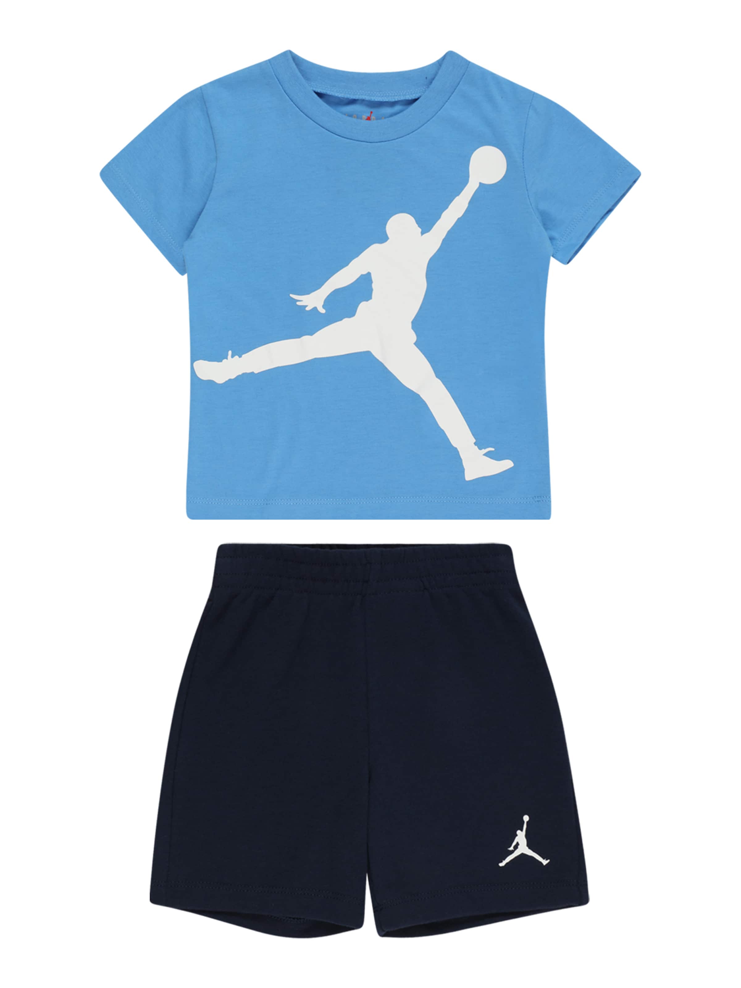 Jordan Trainingspak 'JUMBO' in Blauw: voorkant