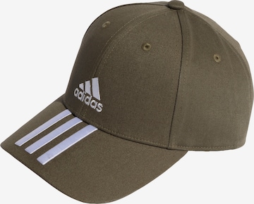 ADIDAS SPORTSWEAR Athletic Cap in Green: front