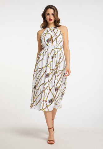 faina Summer dress in White