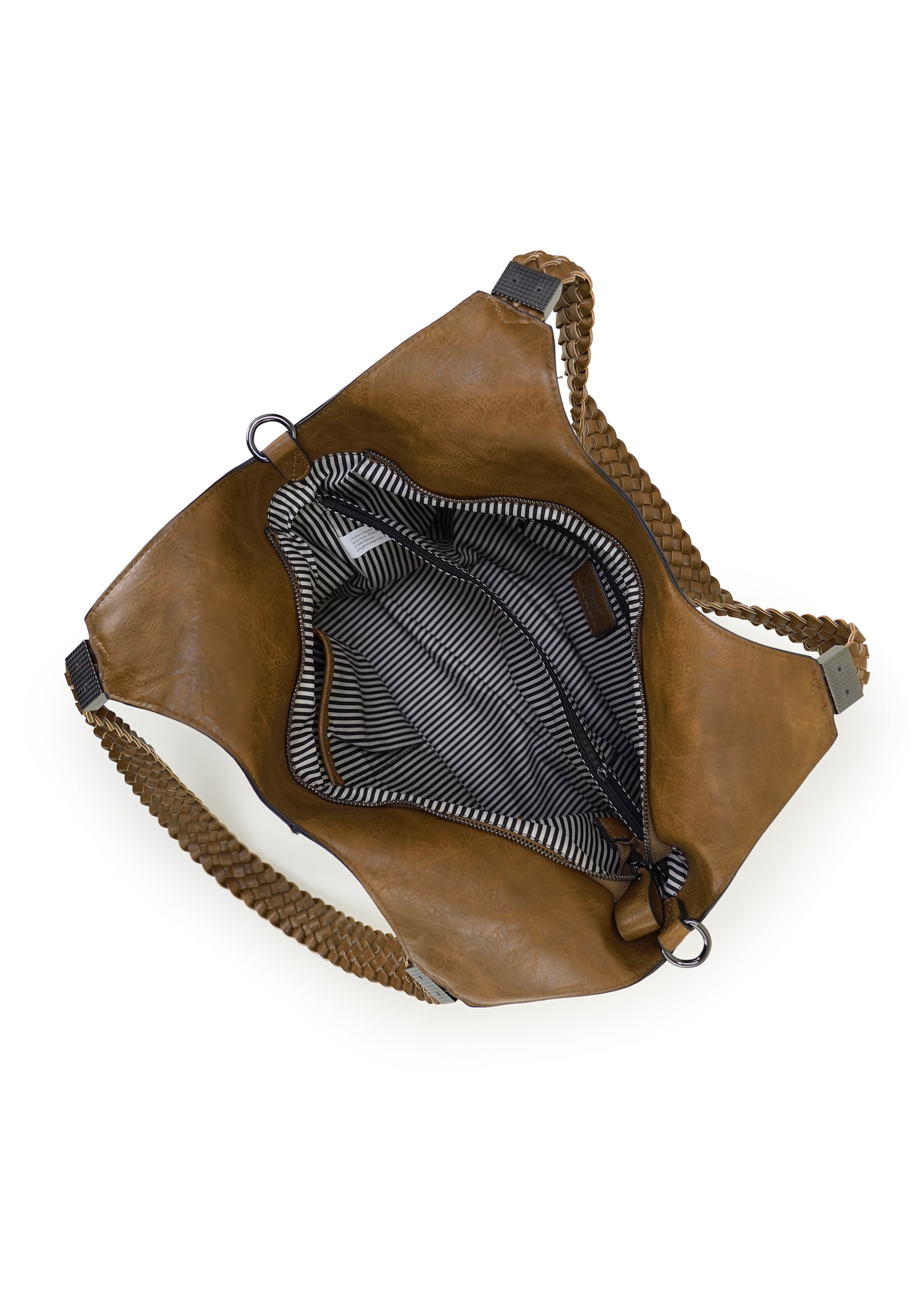 HARPA Shoulder Bag 'ZOELLA' in Brown