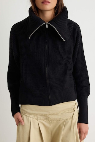 Trendyol Strickjacke in Schwarz: Vorderseite