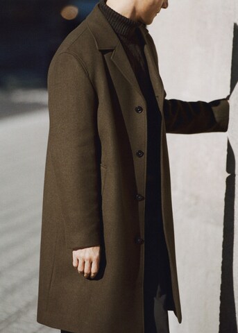 MANGO MAN Winter Coat 'Baxter' in Brown