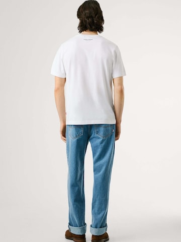 T-Shirt 'Maverick' Pepe Jeans en blanc