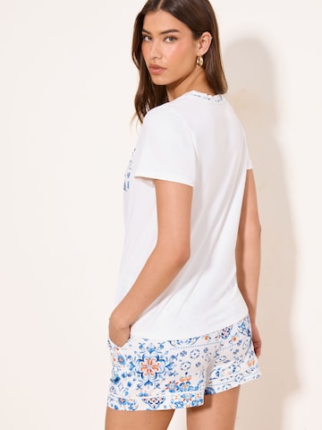 Shorty Lipsy en blanc