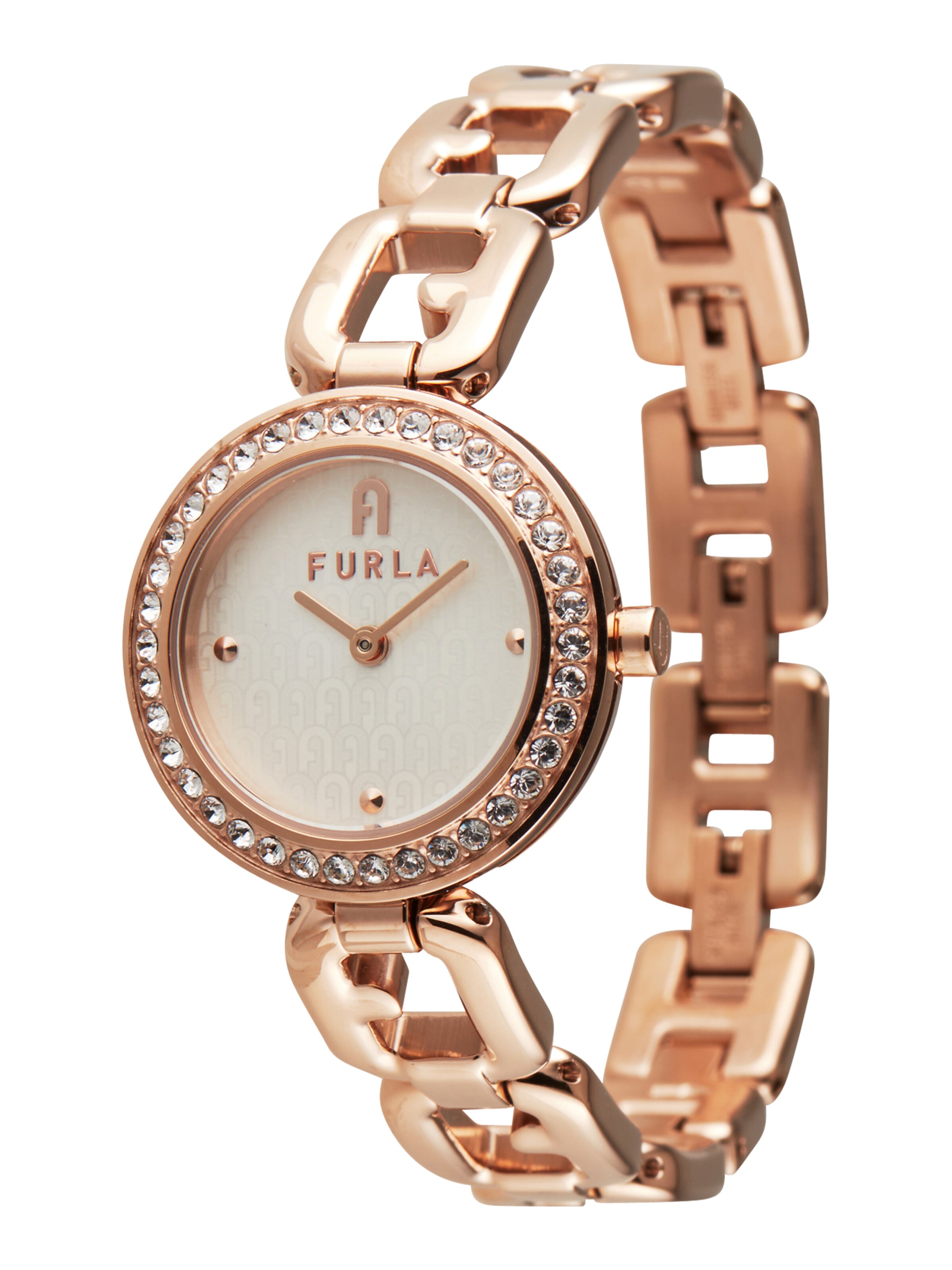 FURLA Analoog horloge 'Arco Chain' in Goud: voorkant