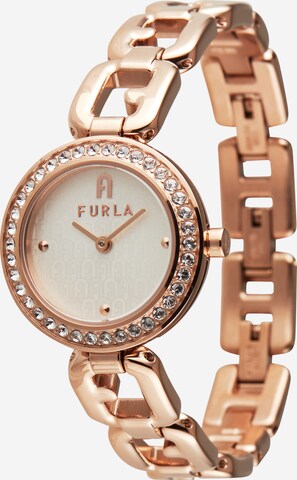 FURLA Analog Watch 'Arco Chain' in Gold: front