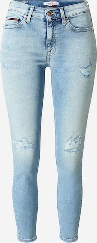 Tommy Jeans Skinny Jeans 'Nora' in Blue: front