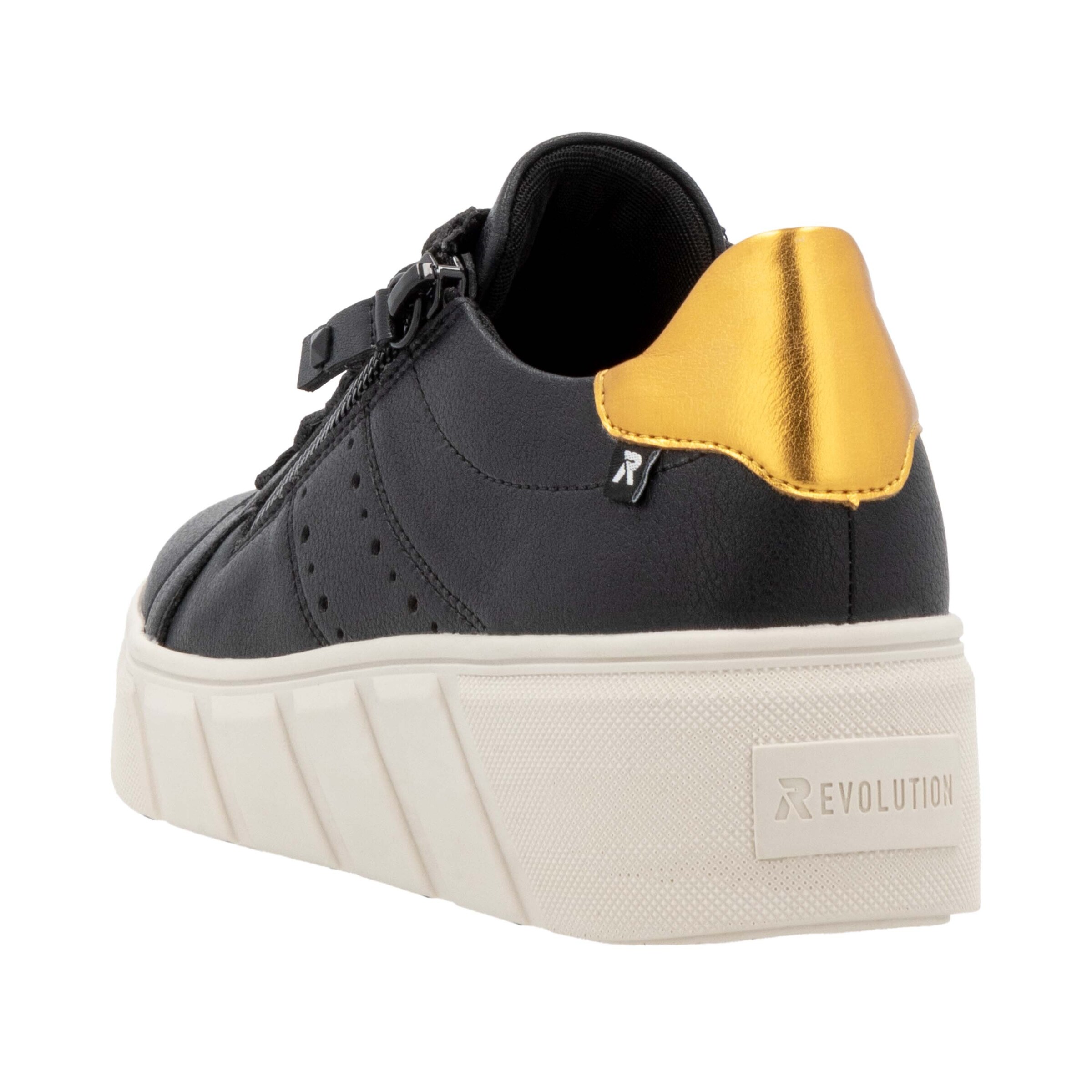 Rieker Sport Sneakers in Black