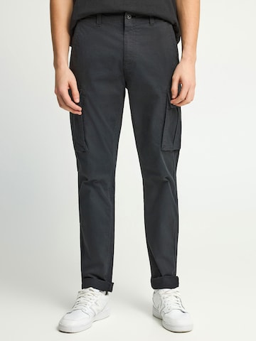 Funky Buddha Regular Карго панталон в черно: отпред