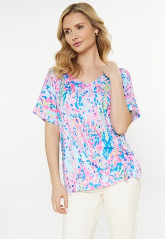 Usha Shirt 'Fashion Look' in Blauw: voorkant