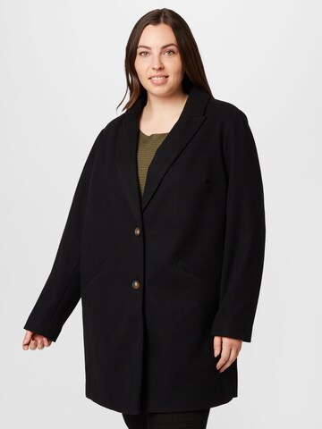 Manteau mi-saison Dorothy Perkins Curve en noir : devant