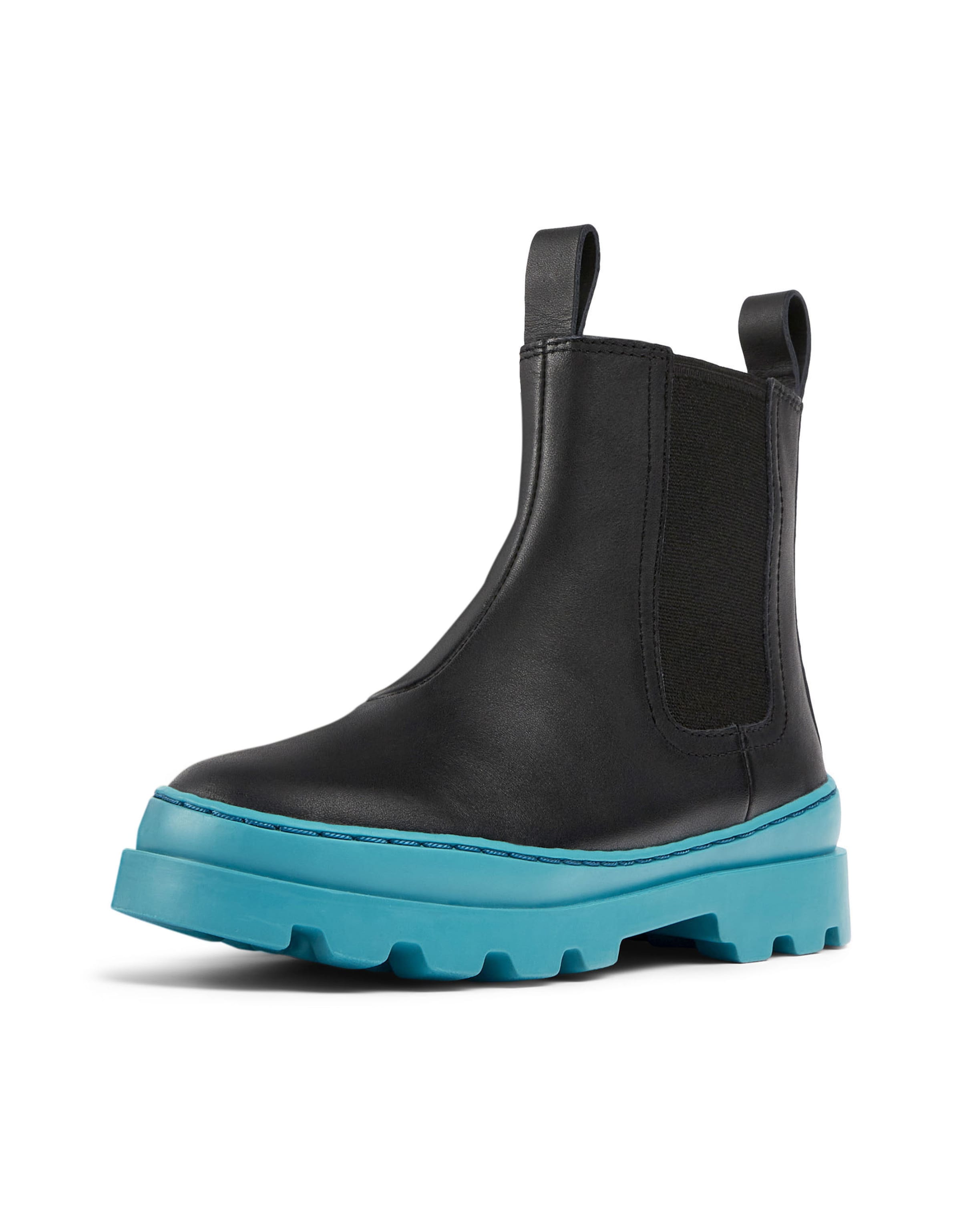 Bottes ' Brutus ' CAMPER en noir : devant