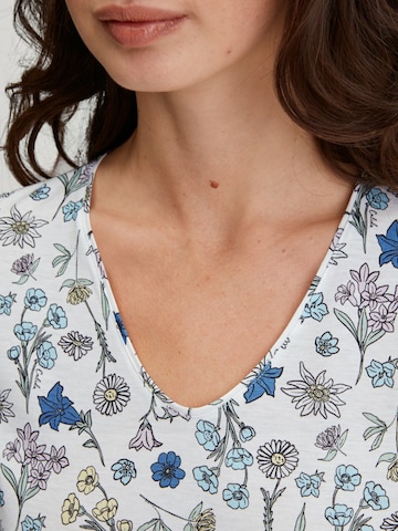 CALIDA Nachthemd in Weiß