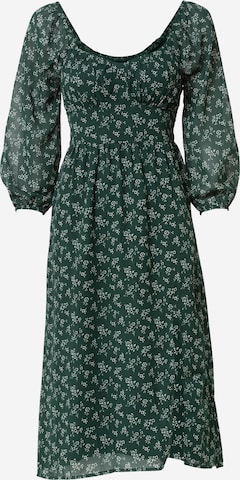 Robe HOLLISTER en vert : devant