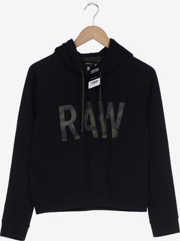 G-Star RAW Sweatshirt & Zip-Up Hoodie in M in Black: front