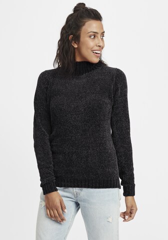 Oxmo Pullover 'Estella' in Schwarz: predná strana