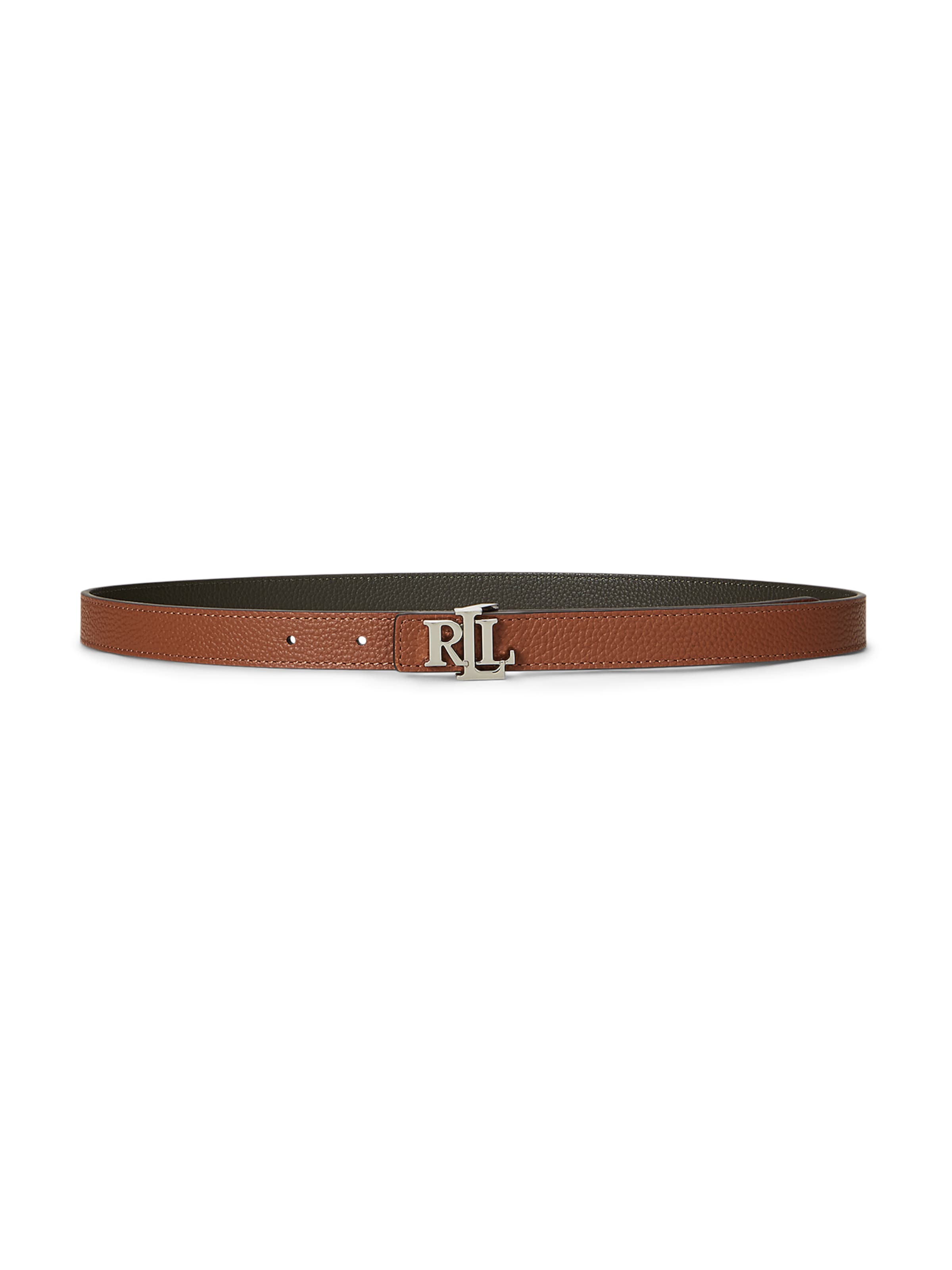 Lauren Ralph Lauren Belt in Brown: front