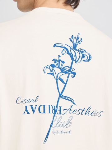 Casual Friday T-shirt 'CFJAXSON' i beige