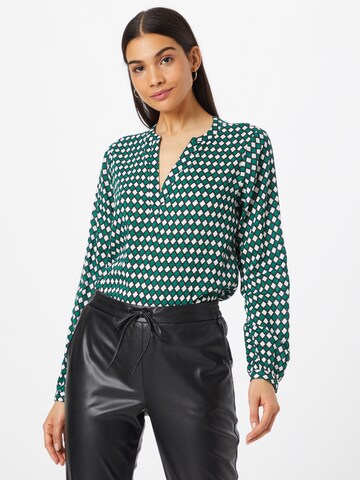 Kaffe Blouse 'Sary Tilly' in Groen: voorkant