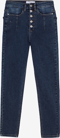 Jean Scalpers en bleu : devant