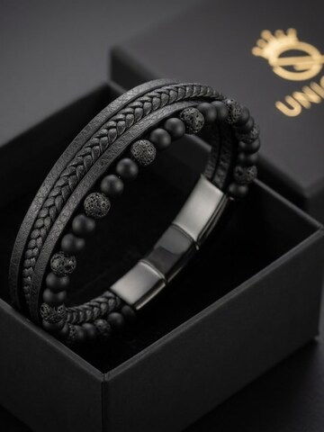 UNIQAL Armband 'FANCY' in Zwart