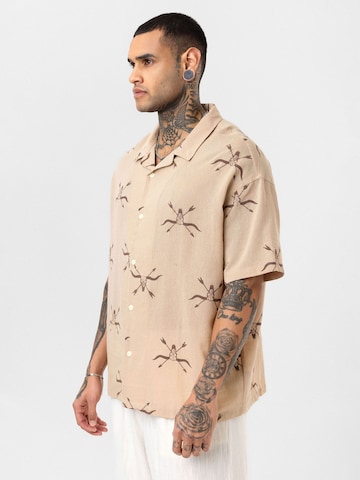 Dandalo Comfort Fit Hemd 'Ruud' in Beige