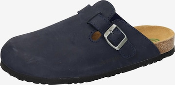 DR. BRINKMANN Clogs 'Nerpio' in Blau: Vorderseite