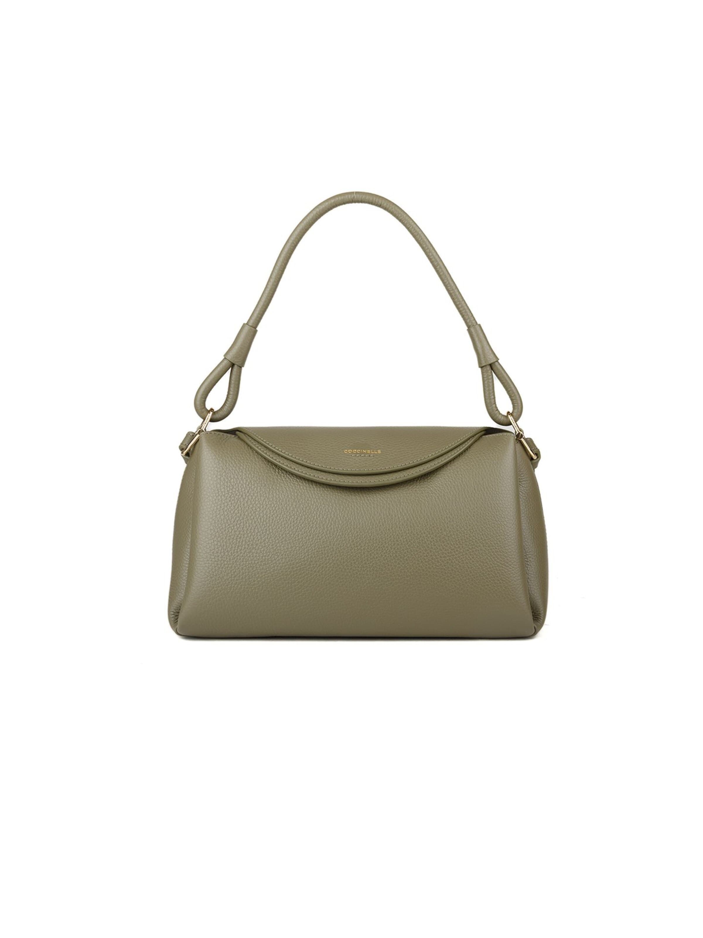 Coccinelle Shoulder Bag in Green: front