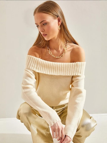 Bianco Lucci - Pullover em bege