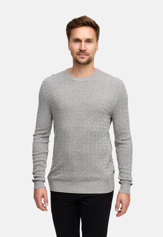 Pull-over ' Camden' JEFF en gris : devant