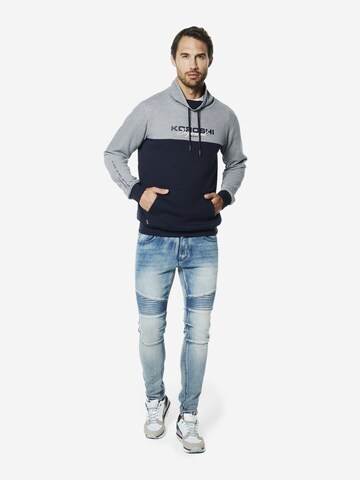 mėlyna KOROSHI Megztinis be užsegimo