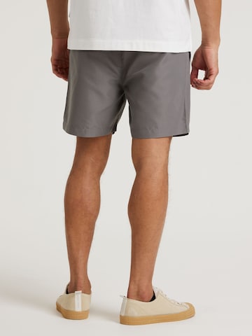 CHASIN' Swimming shorts 'Soll Solid' in Grey