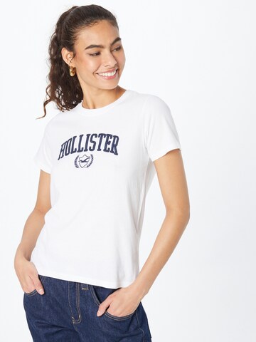 HOLLISTER Shirt in Weiß: predná strana