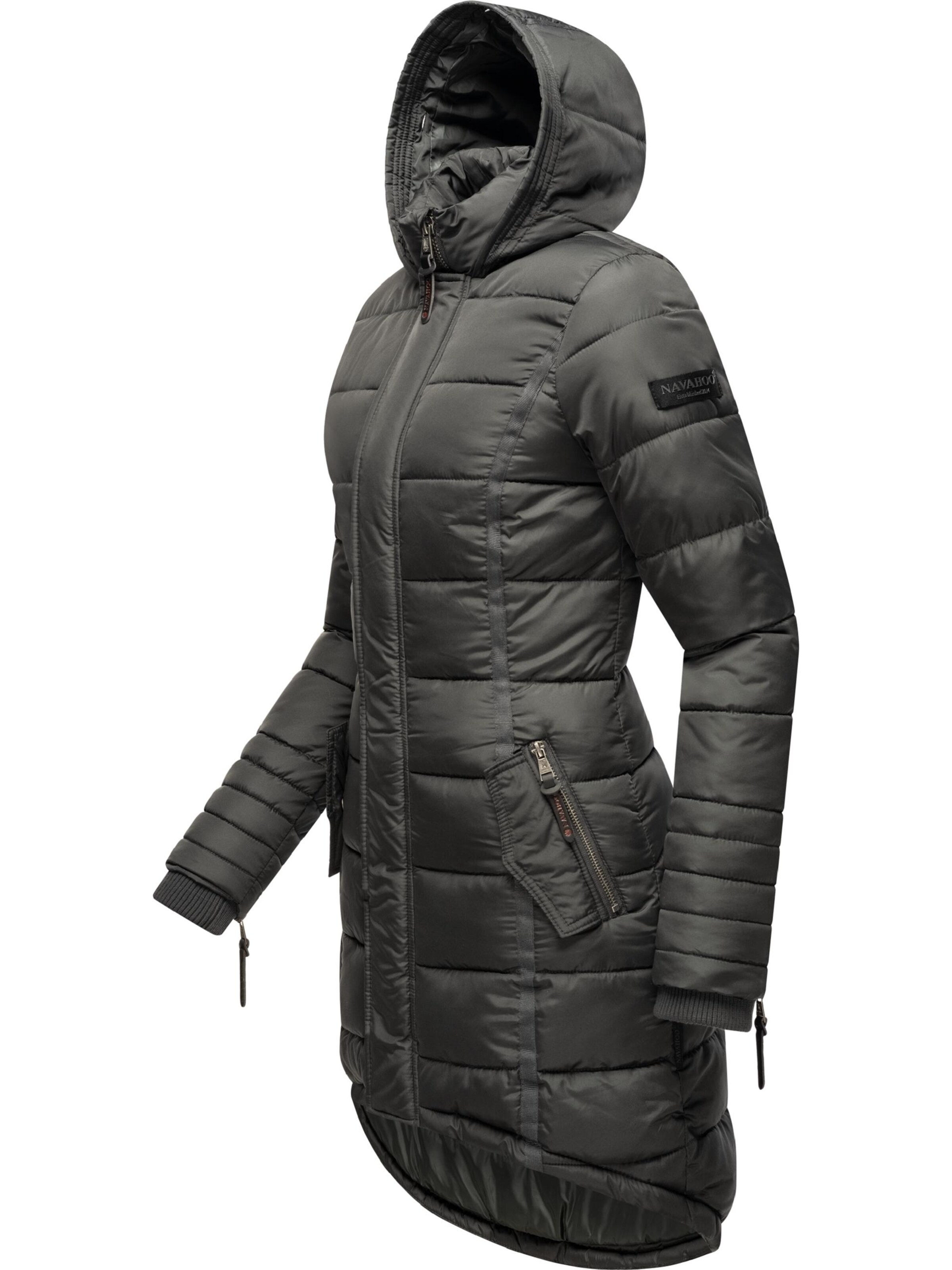 NAVAHOO Zimný kabát 'Papaya' - Sivá