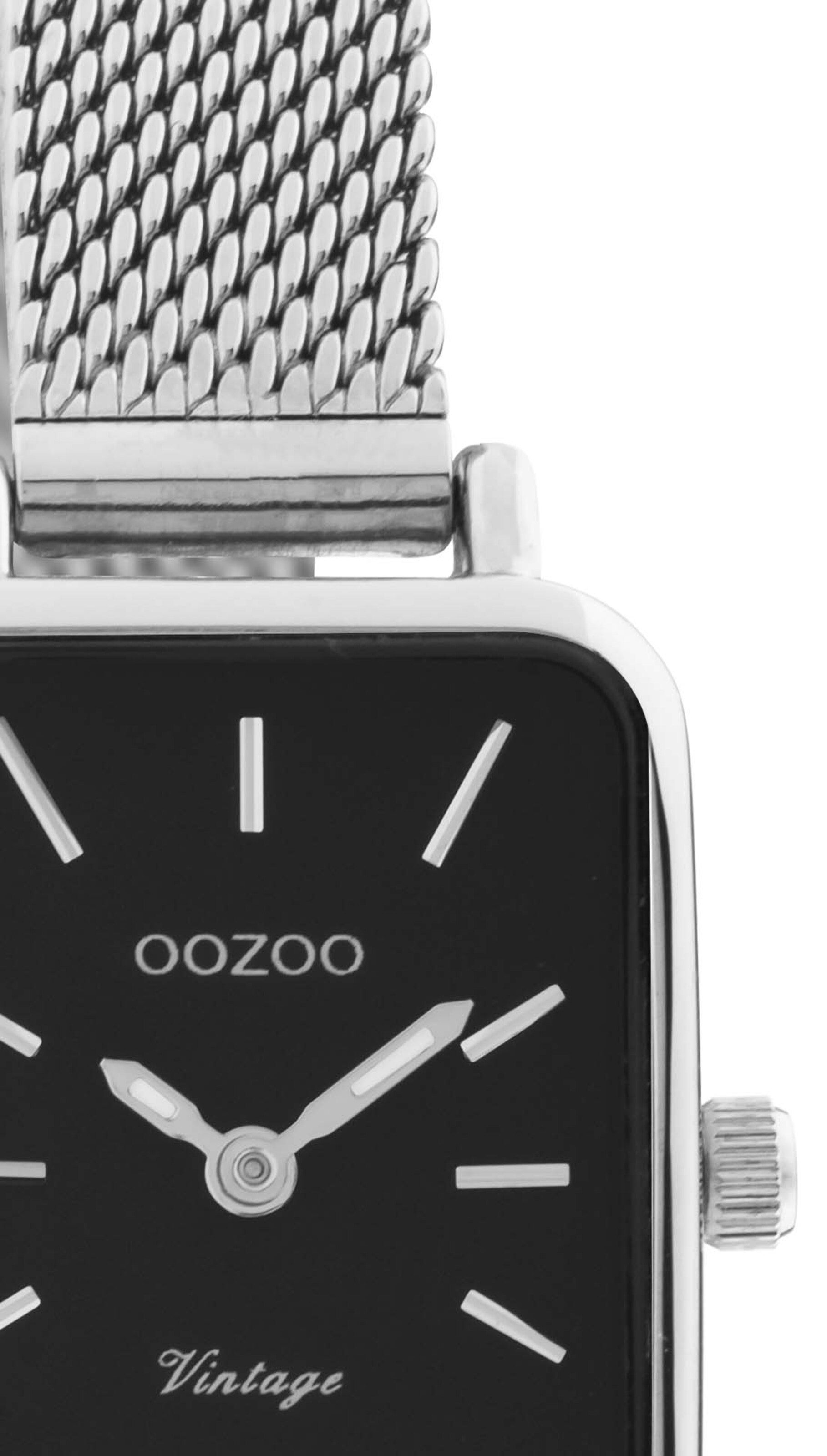 OOZOO Analog Watch in Silver