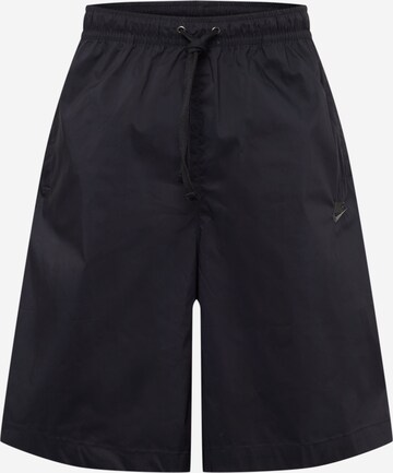 Loosefit Pantaloni di Nike Sportswear in nero: frontale