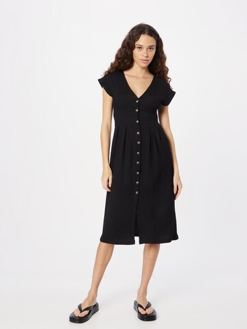 Robe 'Johanna' ABOUT YOU en noir : devant