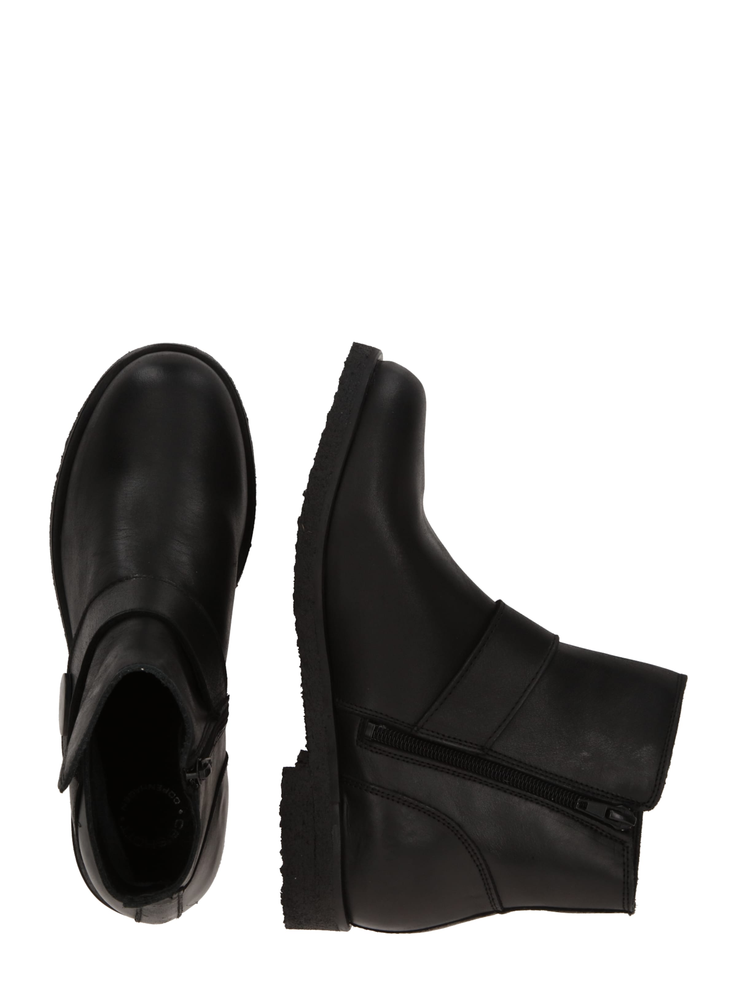 Botine 'Freja' de la Ca'Shott pe negru