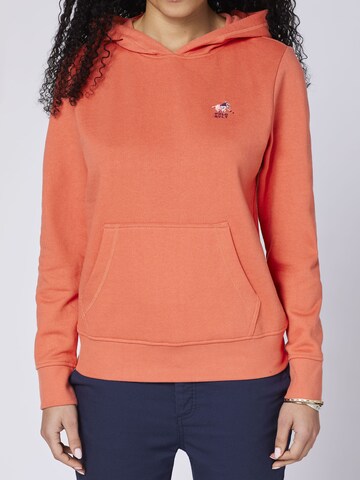 Polo Sylt Sweatshirt in Orange