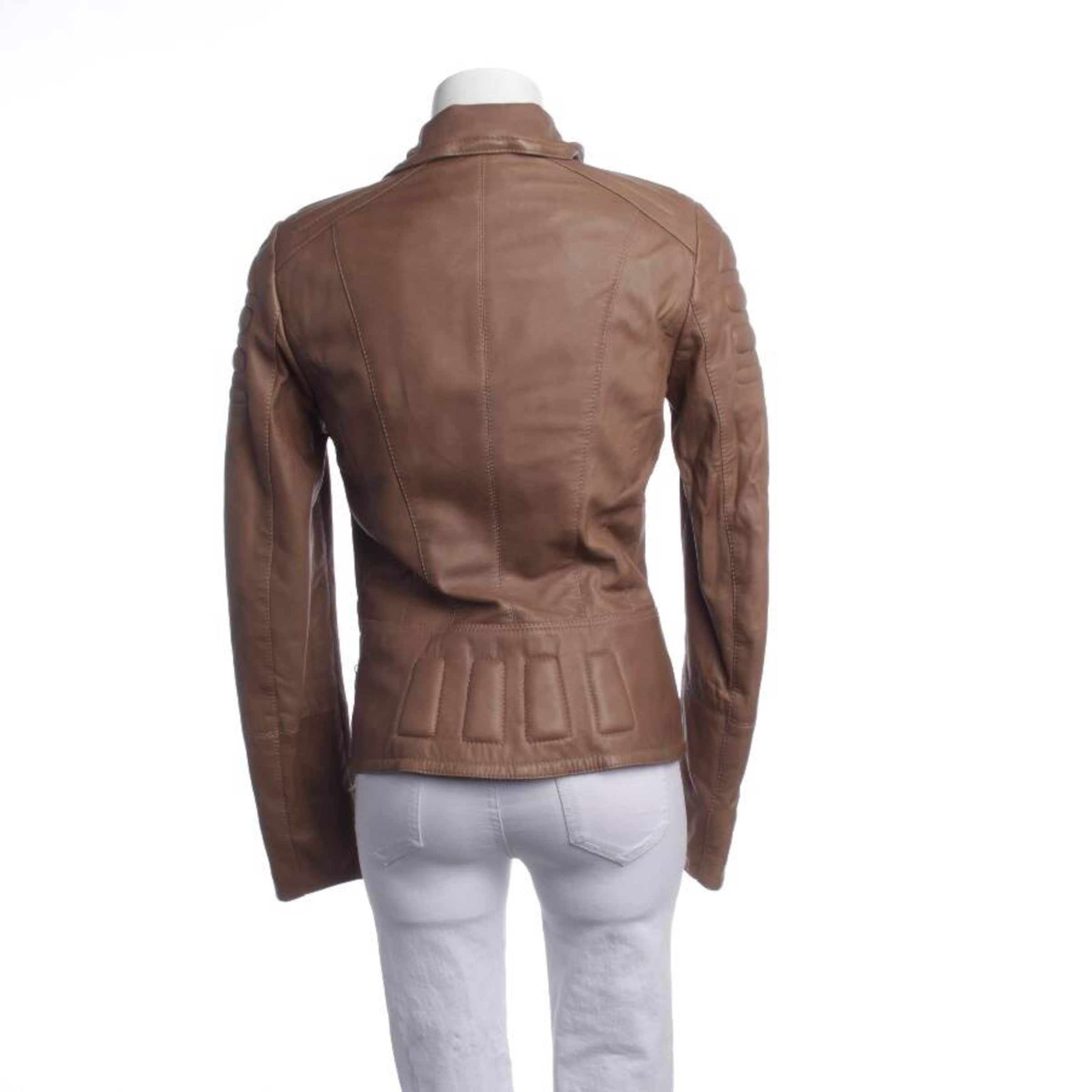 Schyia Jacket & Coat in S in Brown