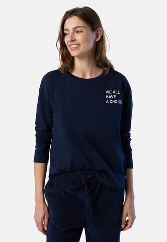 T-shirt North Sails en bleu : devant