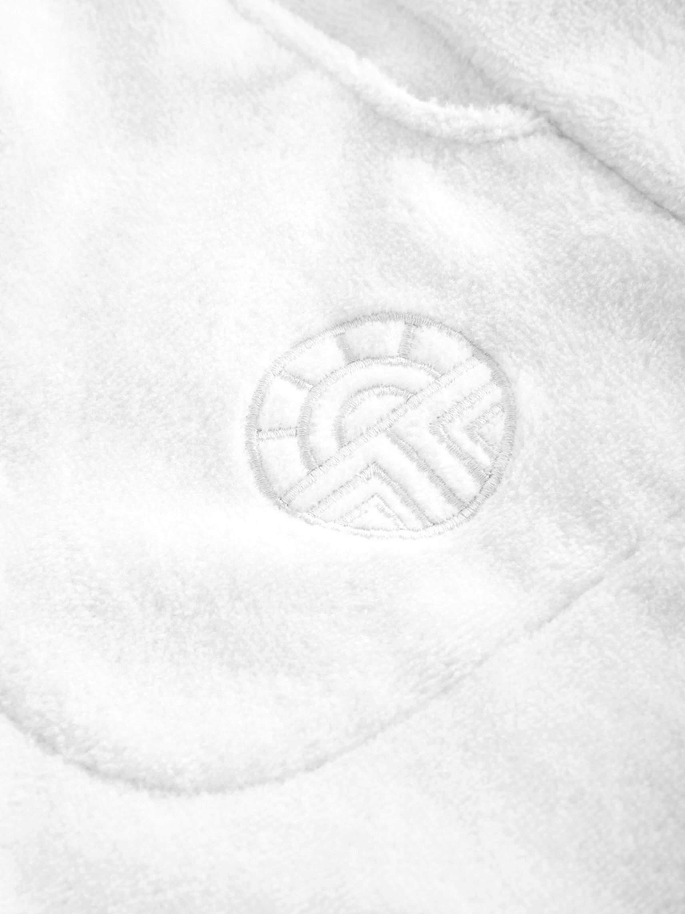 FÉRAUD PARIS Short Bathrobe ' Spa ' in White