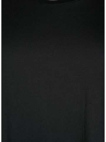 Zizzi Shirt 'KATJA' in Zwart