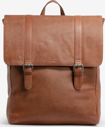 still Nordic Backpack 'Roy' in Brown: front