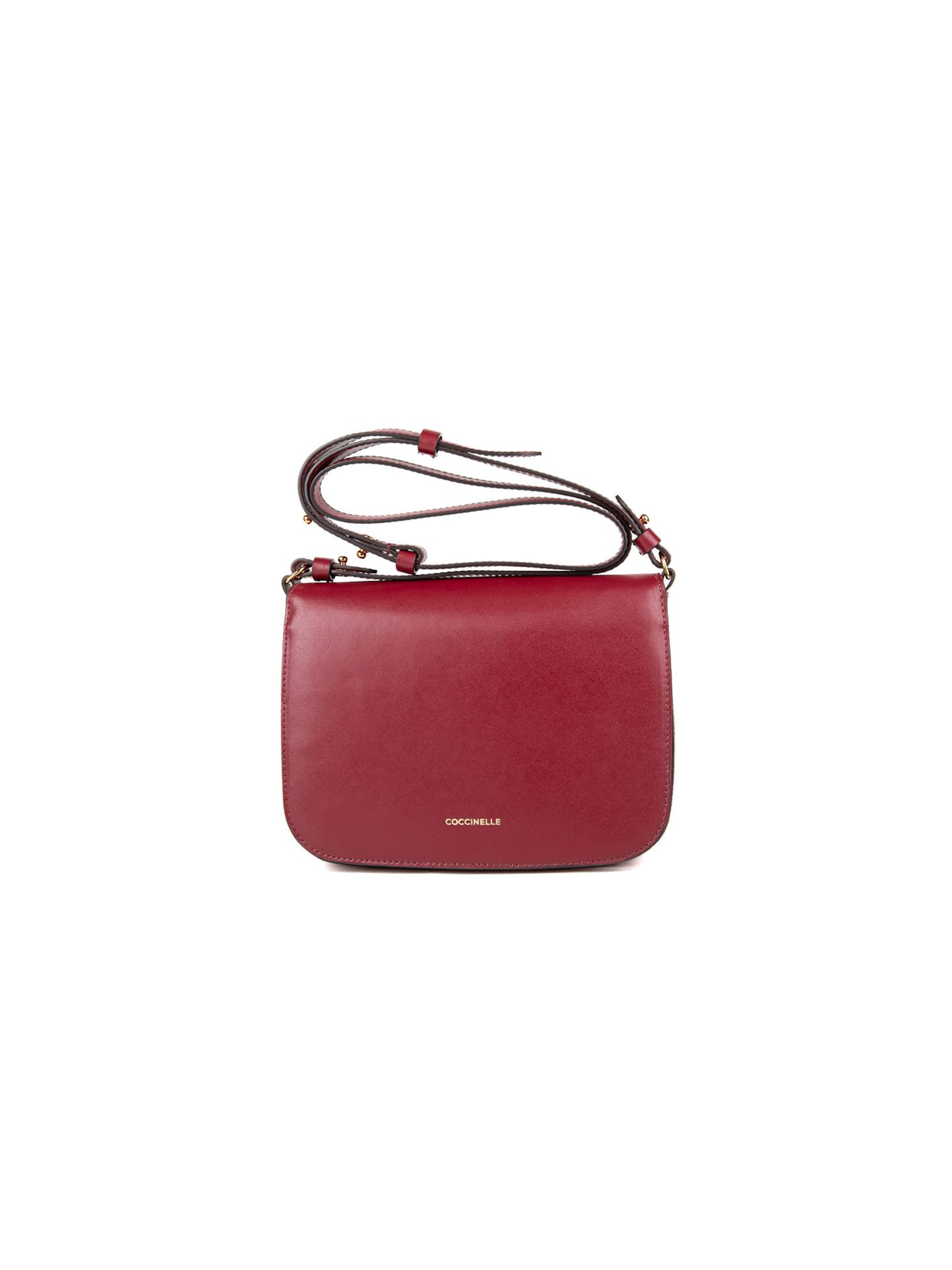 Sac à bandoulière 'Coccinelle C-Me Calf Handbag Calf Smooth Leather' Coccinelle en rouge