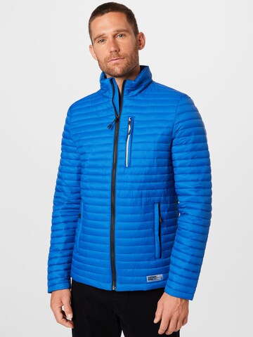 Superdry Between-season jacket 'Fuji' in Blue: front