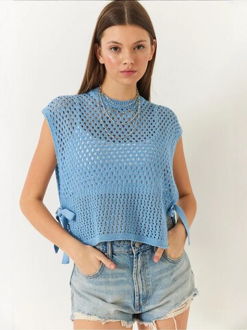 Pull-over Bianco Lucci en bleu